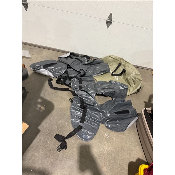 Blowup seat cushions