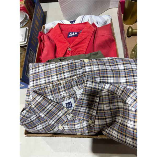 Shirts, size, small and medium