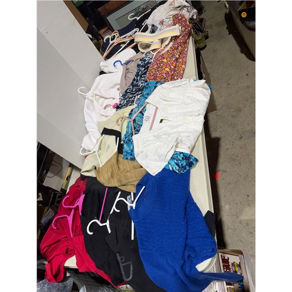 Clothing, size, large and extra large