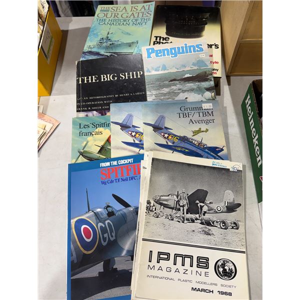 Books and magazines