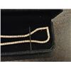 Image 4 : 18K Gold plated 2.5mm Princess cut simulated diamond Necklace