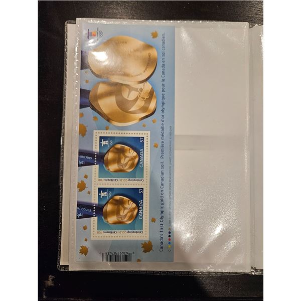 2x Canada 57 cent Olympic stamps