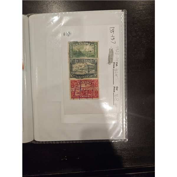 Assorted Canada stamps