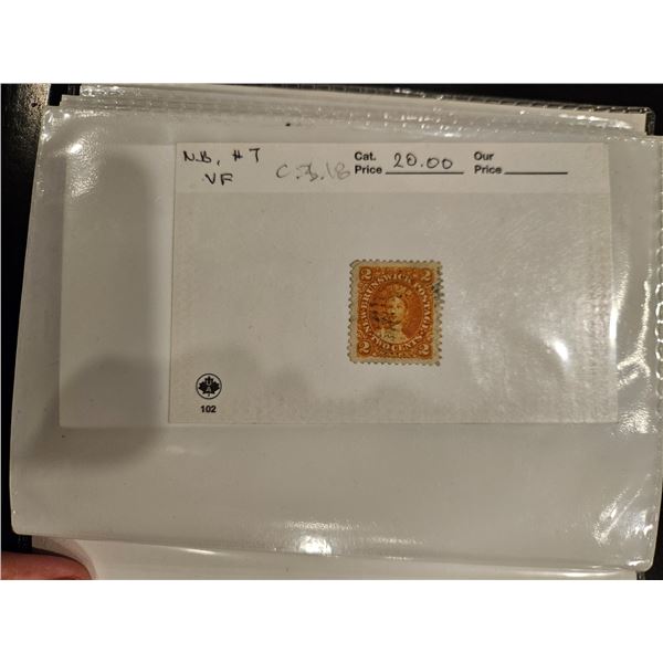 New Brunswick 2 cent stamp