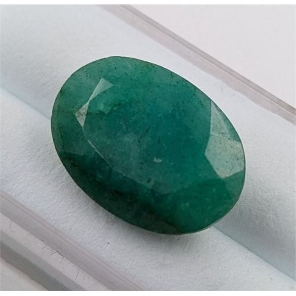 $21,320 Appraisal - 10.66 ct Cert. Colombian Emerald gemstone