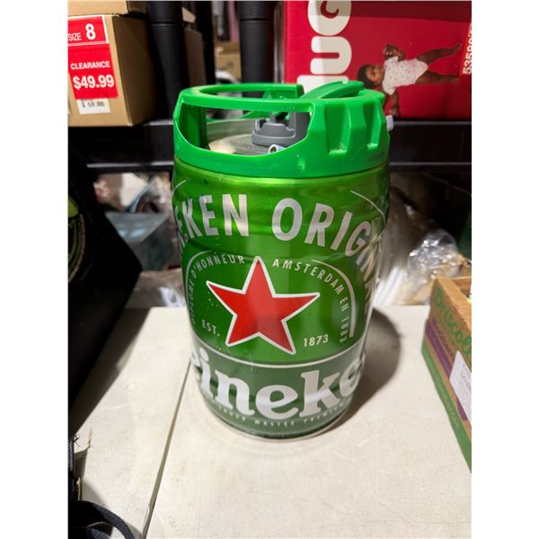 Bear keg with tap