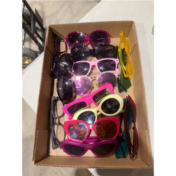 A lot of sunglasses