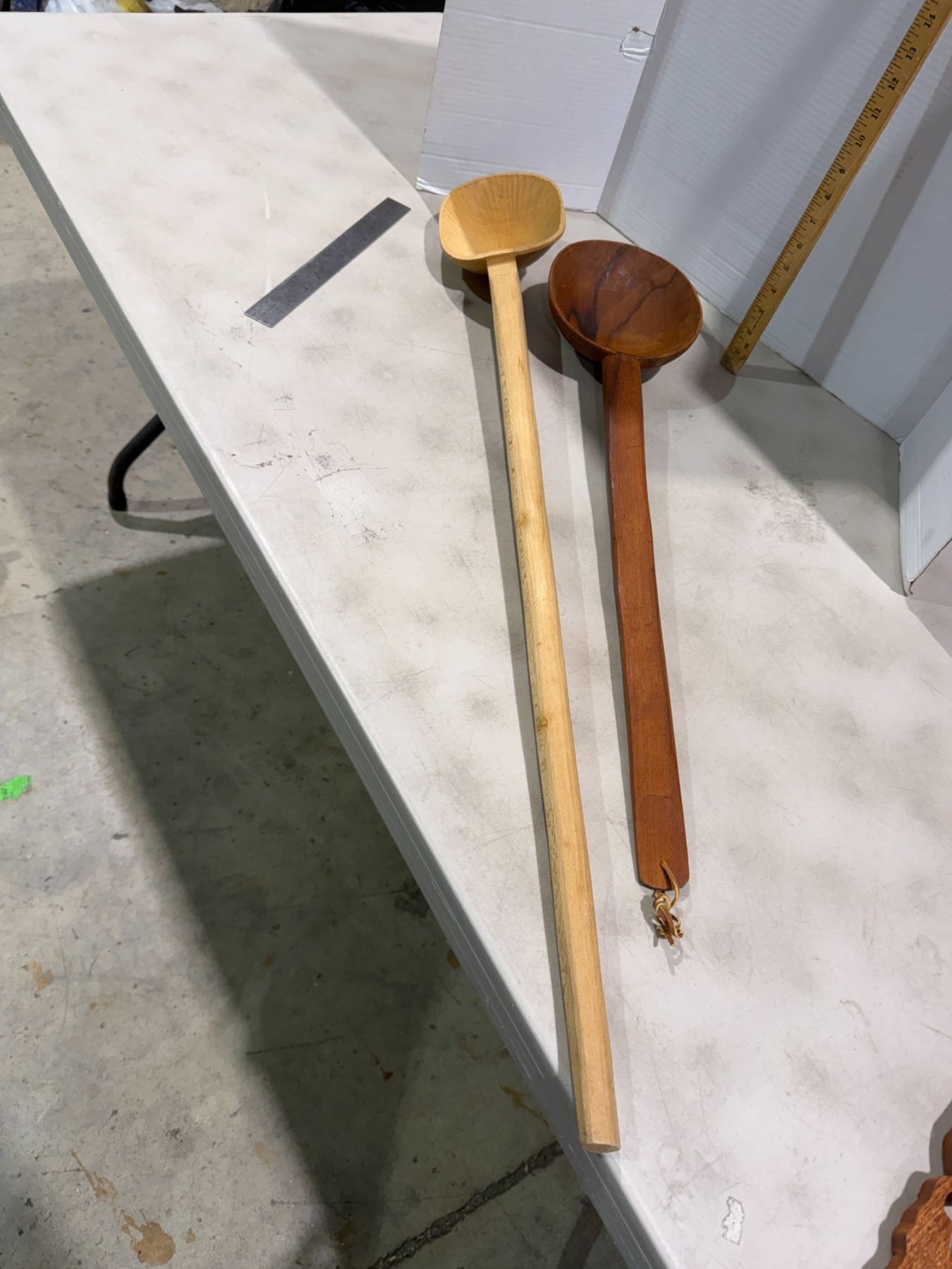 Timber Column Spoon Curved wood spoons