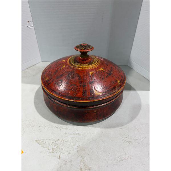Lidded container