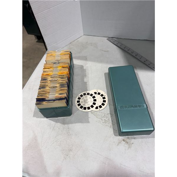 View master reels and a case