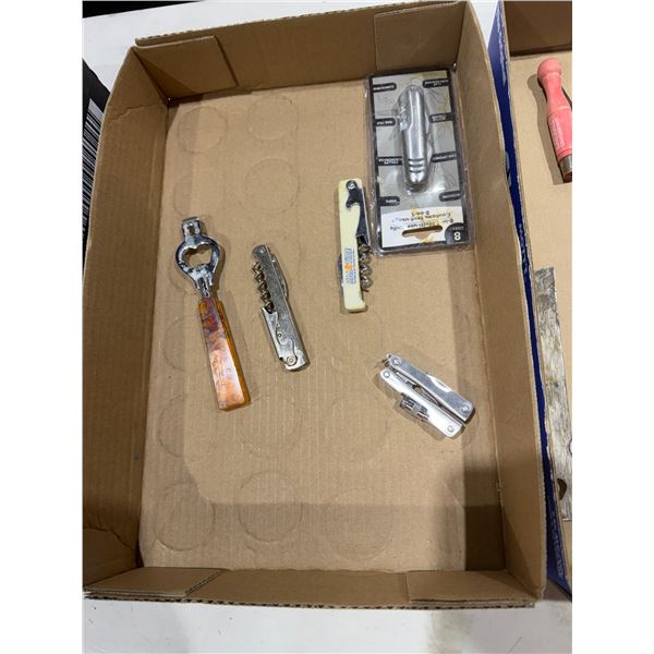 Bottle openers and multi tools