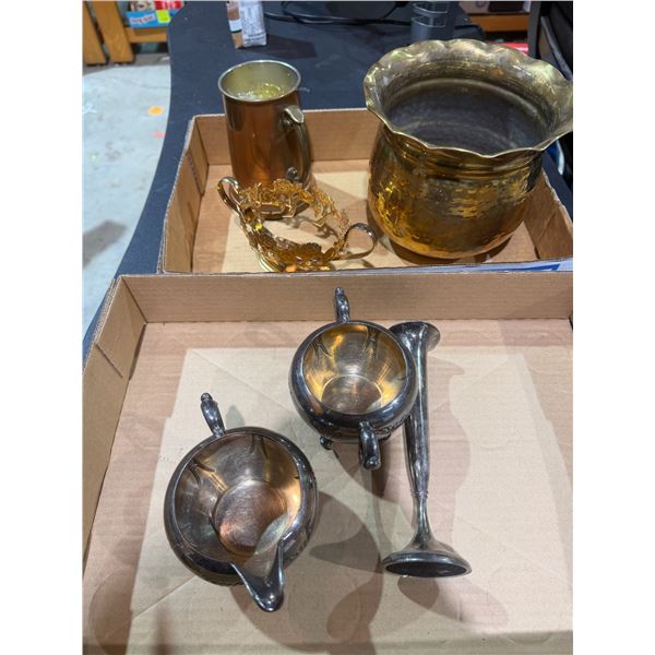 Silver plate and other decor