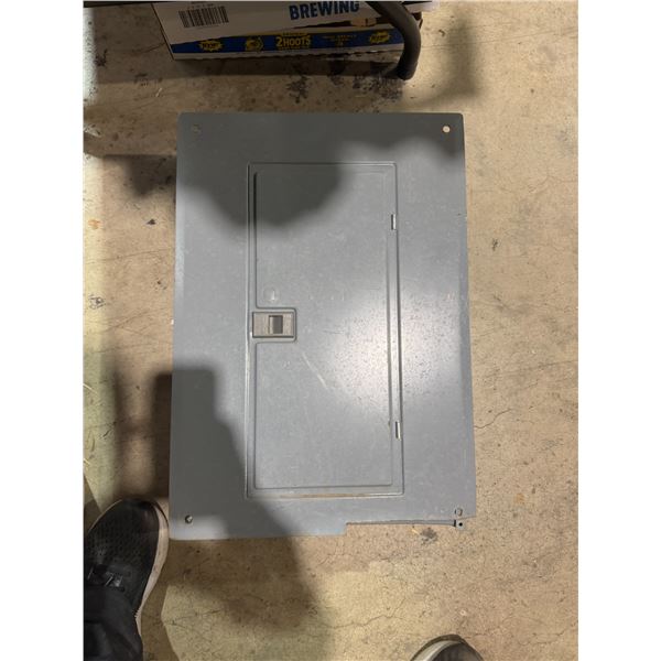 Breaker box square d panel 125 amp rated with 100 amp main single phase