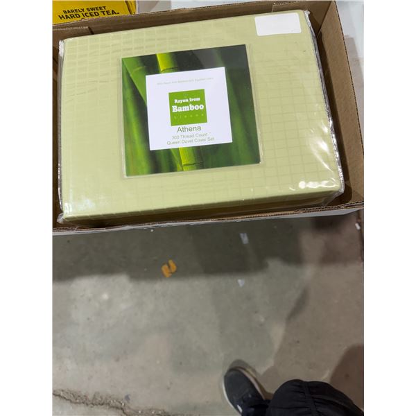 Bamboo duvet cover queen