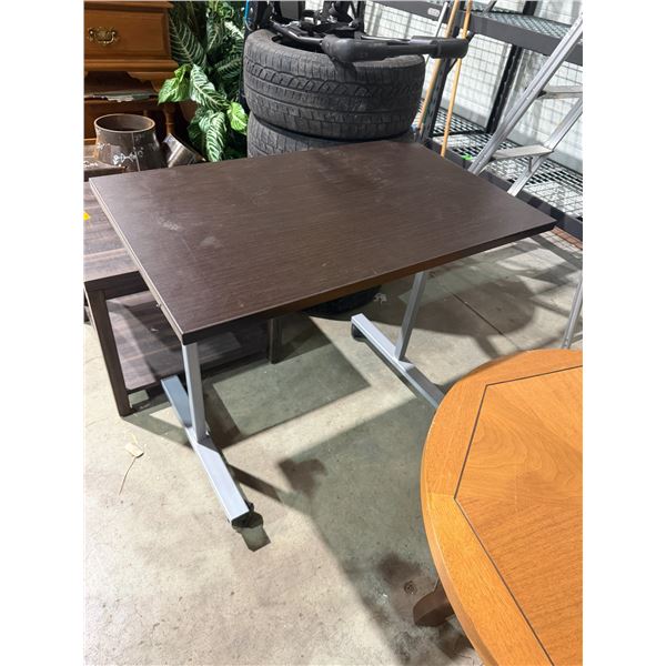 Desk measures 36" x 22" x 30 1/2" tall