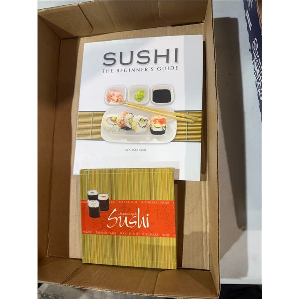 Sushi cookbooks