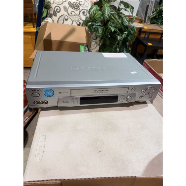 Sony VHS player