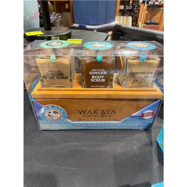 Ginger, body, soaks, and scrubs