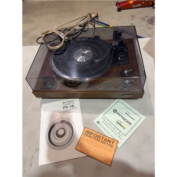 Hitachi record player