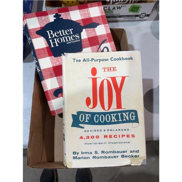 Vintage cookbooks the joy of cooking and better home