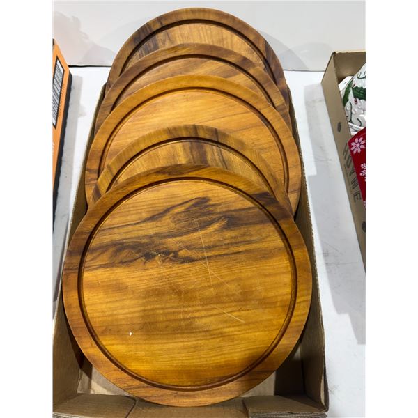 Wooden trays