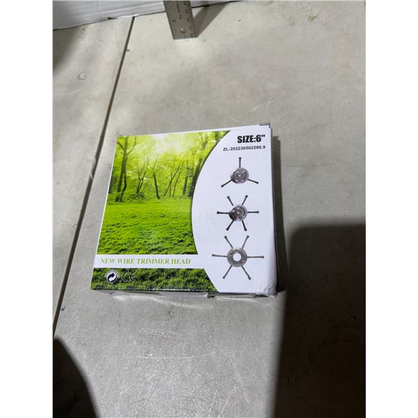 New wire trimmer, head size 6 inch