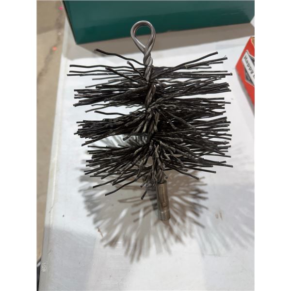 Chimney sweep brush