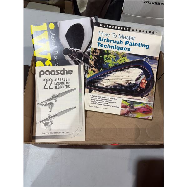 Airbrushing books