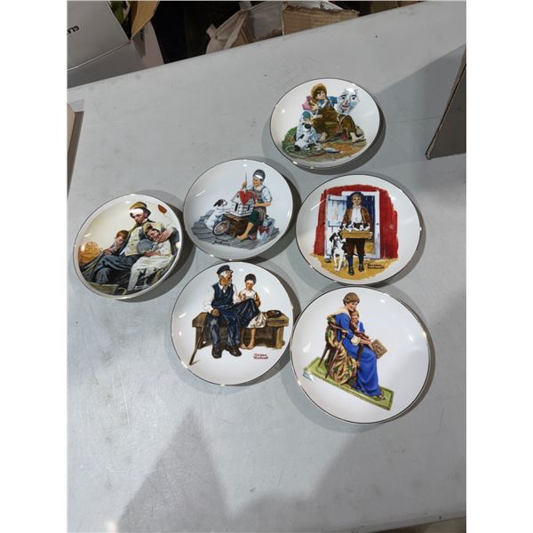 Norman Rockwell Collector plate plates