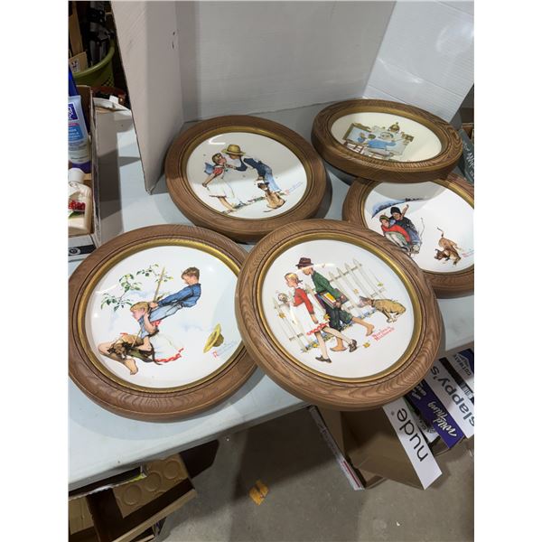 Norman Rockwell Collector plates