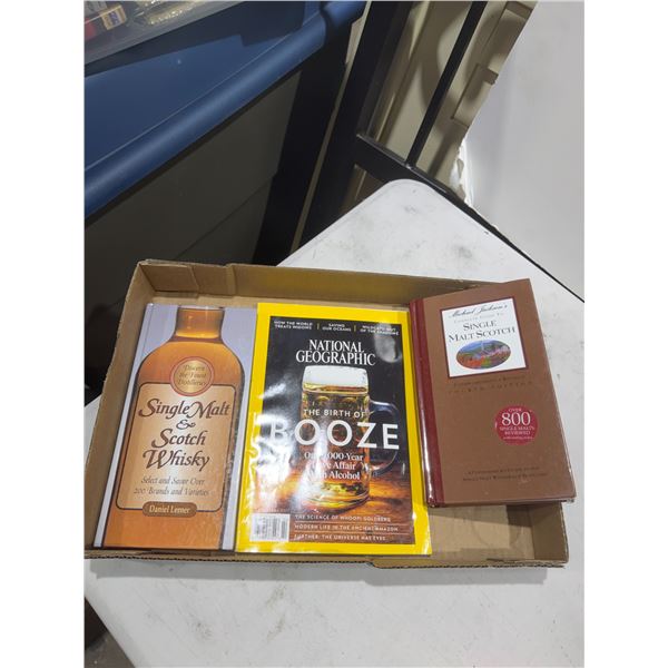 Whiskey and other books