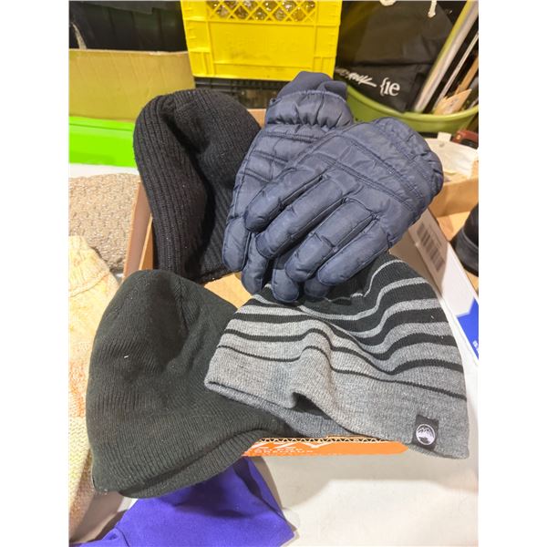 Toques  and gloves