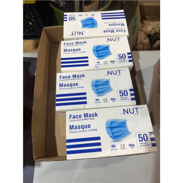 Disposable face masks