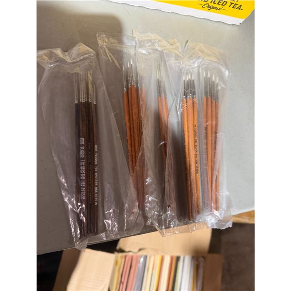 Silver fox and other crafting brush