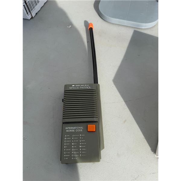 Archer space patrol radio