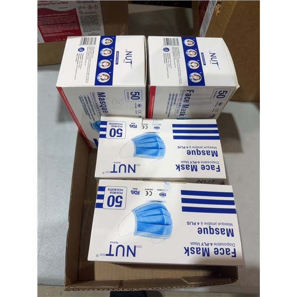 Disposable face masks