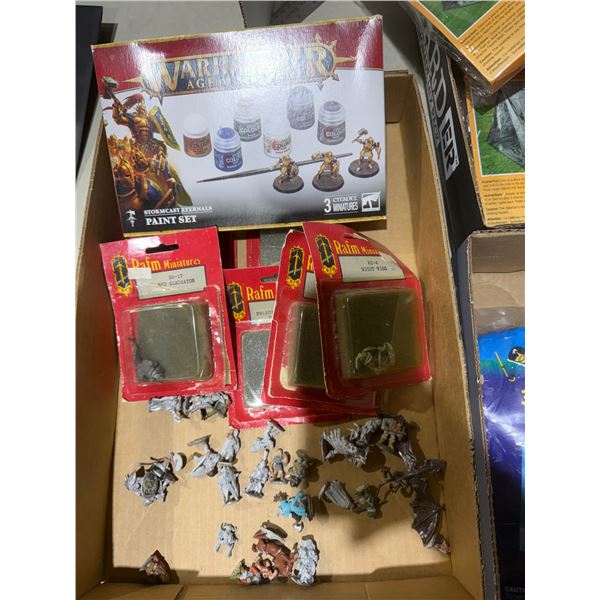 Assorted hobby crafting items Warhammer items