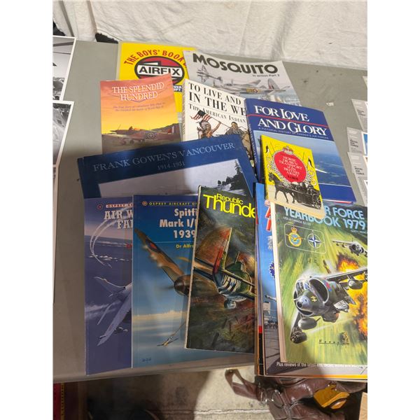Assorted aviation books