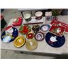 Image 1 : Assorted serving dishes and tins