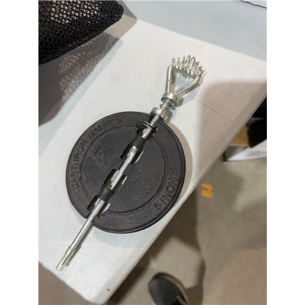 5 inch cast-iron damper