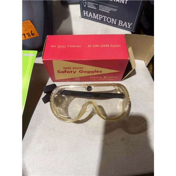 New safety goggle