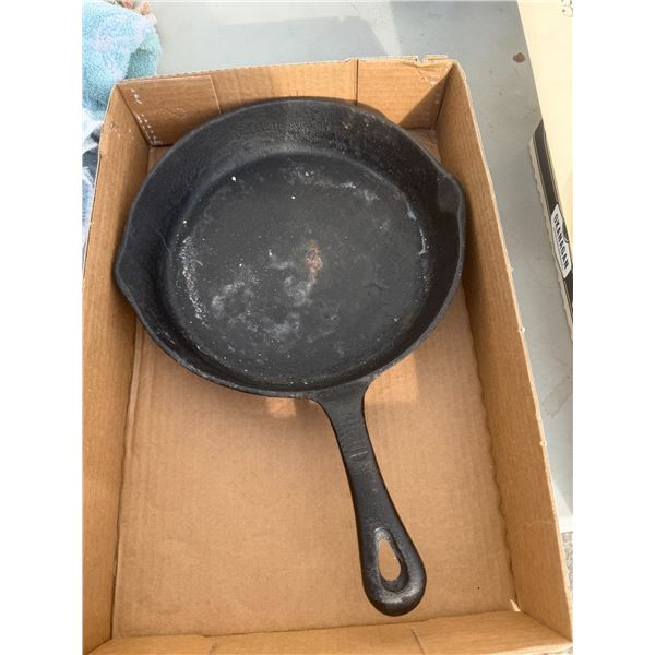 Cast-iron frying pan