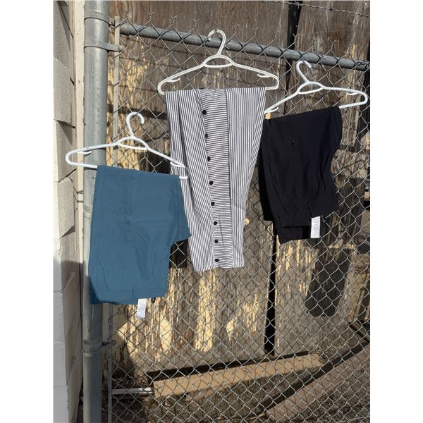 Pants size 14, and one X