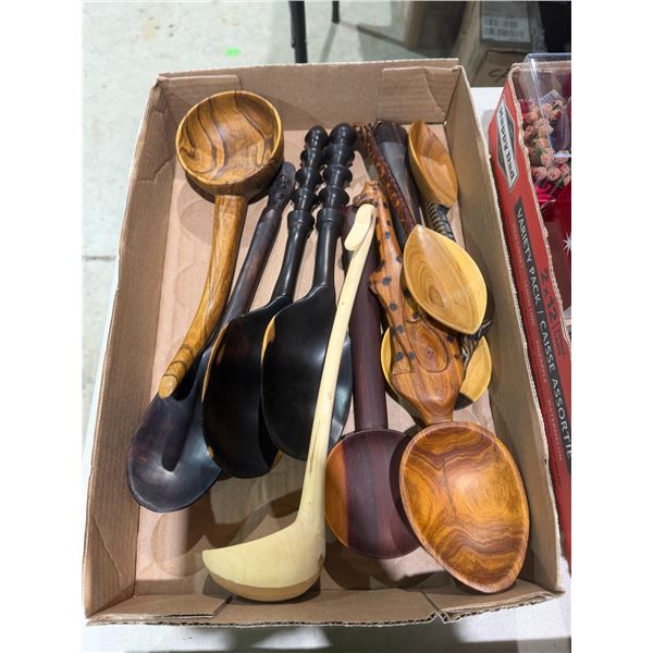 Wooden kitchen utensils