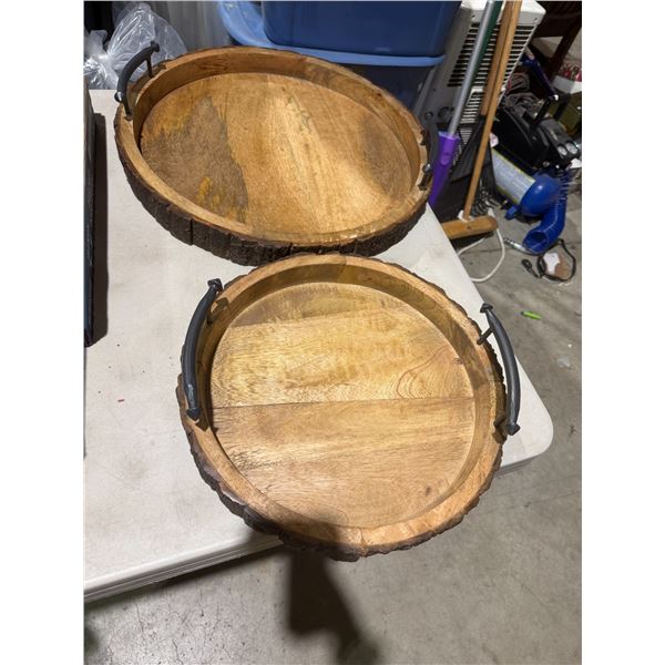 Rustic trays