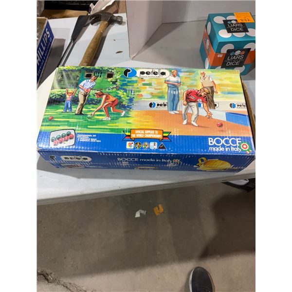 Bocci  ball game complete new