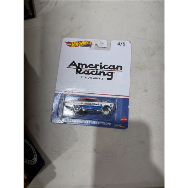 Hot wheels, American racing custom wheels 65 Mercury comet cyclone