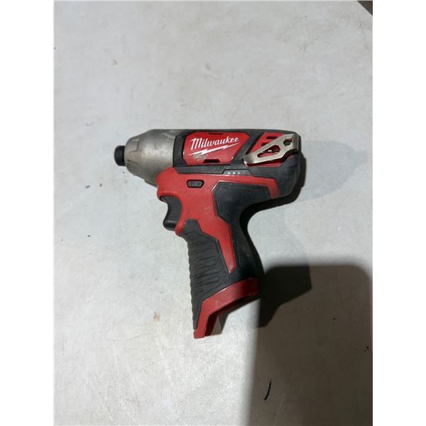 Milwaukee quarter inch hex impact driver