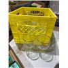 Image 1 : Chimay glasses with crate