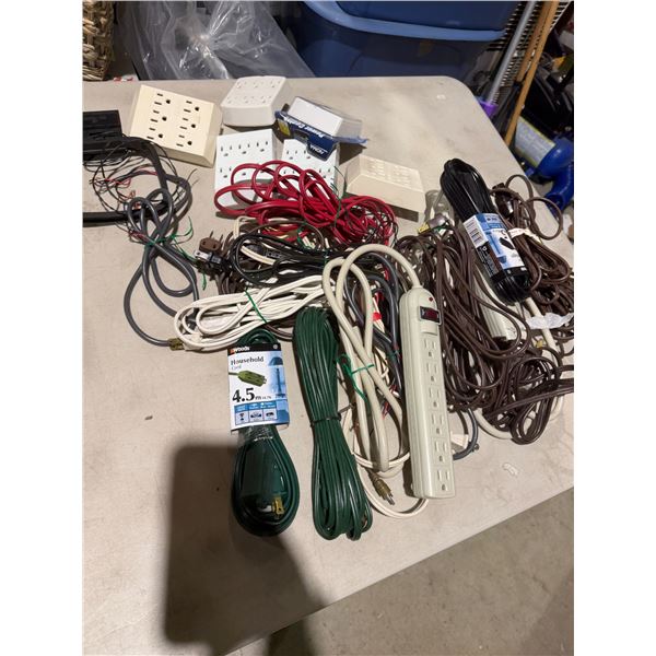Electrical cords, etc.
